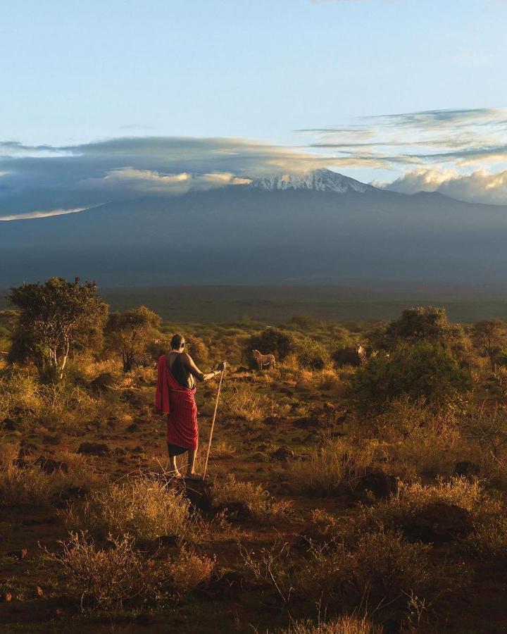 Kimana Amboseli Cultural Camping Exterior foto