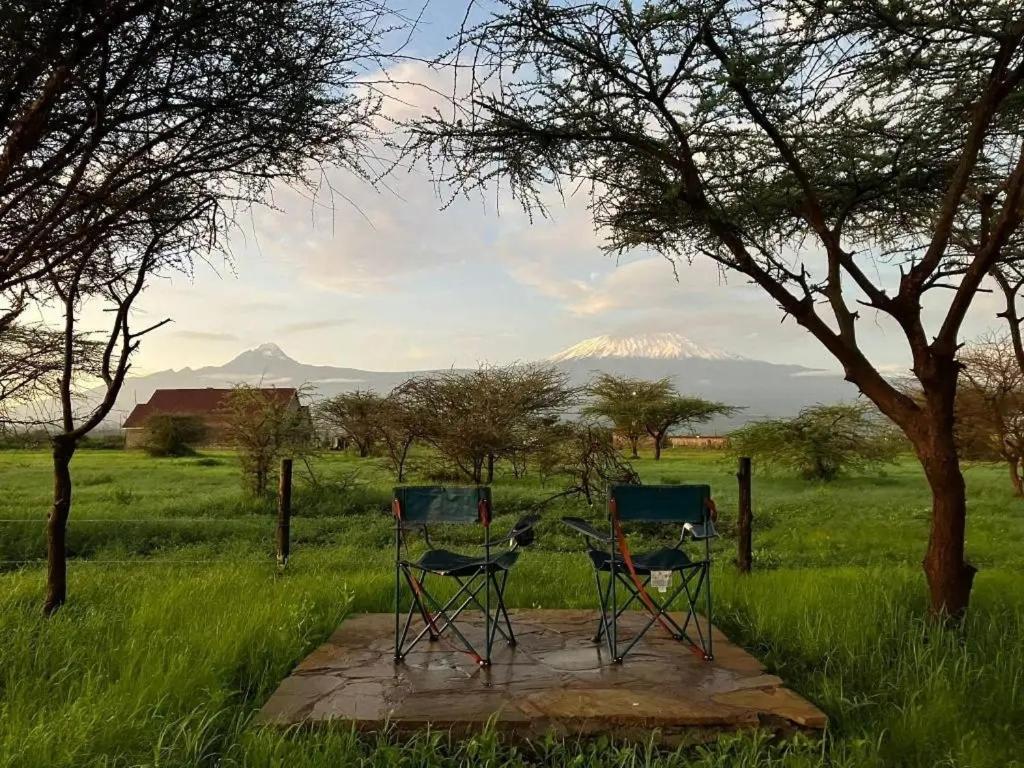 Kimana Amboseli Cultural Camping Exterior foto